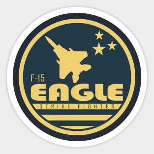 F-15 Eagle Strike Fighter Sticker